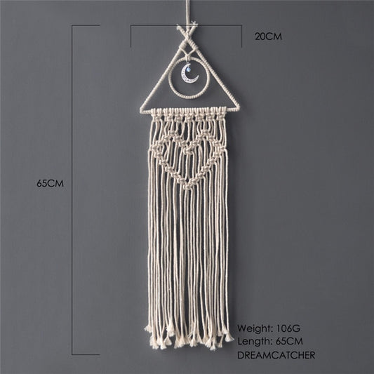 nordic dreamcatcher tapestry handmade   macrame