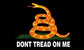 Don't tread on me Gadsden flag