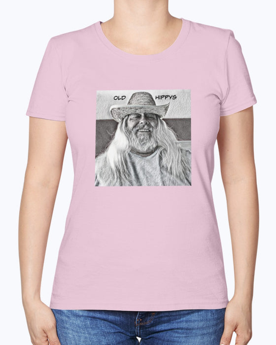 Old Hippys Ladies T-Shirt